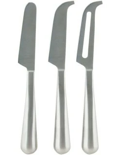 Buy 🤩 Salt&Pepper Fromage Set of 3 Cheese Knives ❤️