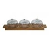 Best reviews of ❤️ Salt&Pepper Fromage Board With 3 Glass Domes 46X14Cm ✔️