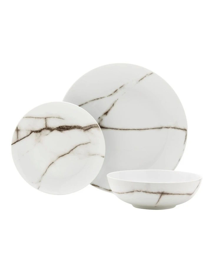 Coupon ⭐ Salt&Pepper Marble 12 Piece Dinner Set ⭐ 1 Coupon ⭐ Salt&Pepper Marble 12 Piece Dinner Set ⭐