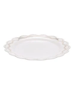 Cheap ⭐ Salt&Pepper Eclectic 19cm Plate With Gold White ✔️ -Savor Home Store 321689620 3 1 720x928