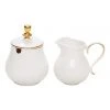 Best reviews of ⌛ Salt&Pepper Eclectic Sugar Bowl And Creamer Set White ✨