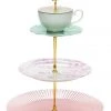Budget ❤️ Salt&Pepper Eclectic 3 Tier Cake Stand ⭐