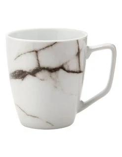 Cheapest 🔥 Salt&Pepper Marble Set of 4 350ml Mug White ⭐