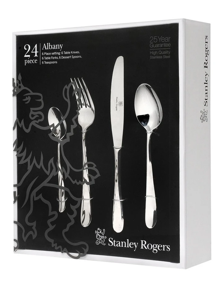 Discount โ๏ธ Stanley Rogers Albany 24pc Cutlery Set ๐ฅฐ 2 Discount โ๏ธ Stanley Rogers Albany 24pc Cutlery Set ๐ฅฐ - Image 2