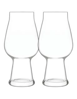 Budget ❤️ Luigi Bormioli Set of 2 540ml Birrateque Pale Ale Glass Clear ✔️ -Savor Home Store 420409090 3 720x928