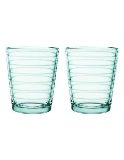 Brand new 🛒 IITTALA Aino Aalto Set Of 2 Tumbler Green ❤️