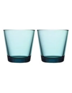 Flash Sale ❤️ IITTALA Kartio Set Of 2 Tumbler Sea Blue 🤩