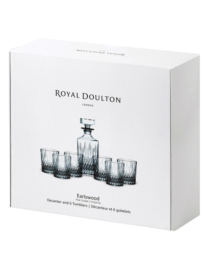 Deals โค๏ธ Royal Doulton Earlswood 7pc Decanter Set ๐ 3 Deals โค๏ธ Royal Doulton Earlswood 7pc Decanter Set ๐ - Image 3
