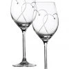 New 🥰 Royal Doulton Promises Two Hearts Entwined Wine Glass 2 Pack ⭐