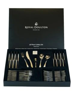 New ⭐ Royal Doulton Classic 56 Piece Cutlery Set 🎁 -Savor Home Store 502296040 3 720x928