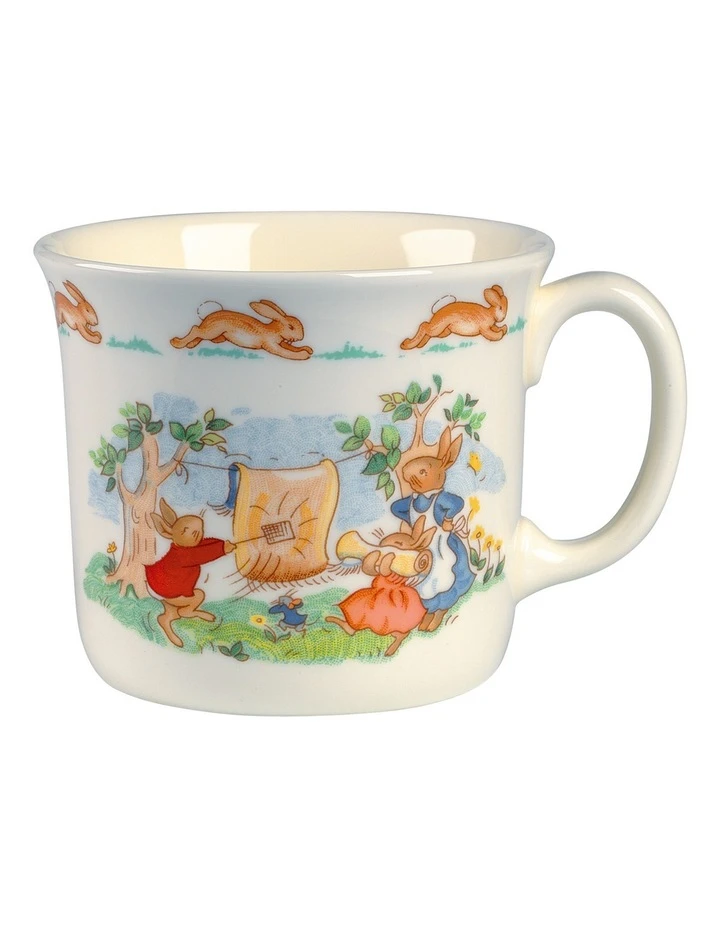 Budget 👍 Royal Doulton Bunnykins One Handle Mug Multicolour ✔️ 1 Budget 👍 Royal Doulton Bunnykins One Handle Mug Multicolour ✔️