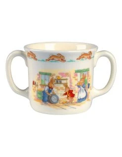 Hot Sale ✔️ Royal Doulton Bunnykins Two Handled Mug Multicolour ✔️
