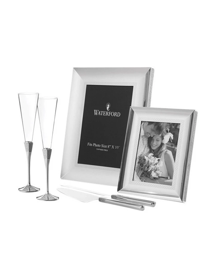 Deals 😍 Waterford Lismore Diamond Cake Knife & Server Set Silver 👏 2 Deals 😍 Waterford Lismore Diamond Cake Knife & Server Set Silver 👏 - Image 2