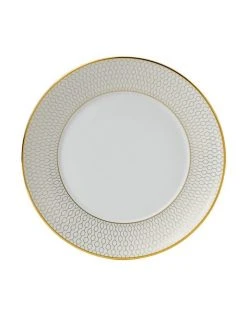 Best Sale ❤️ Wedgwood Arris 17cm Plate White/Gold 🎉