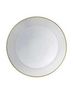 Deals 🌟 Wedgwood Arris 21cm Bowl White/Gold 🛒