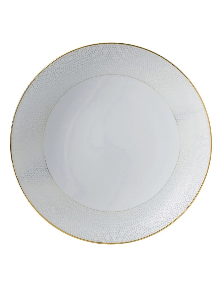 New 🌟 Wedgwood Arris 28cm Pasta Bowl White/Gold 🌟 1 New 🌟 Wedgwood Arris 28cm Pasta Bowl White/Gold 🌟