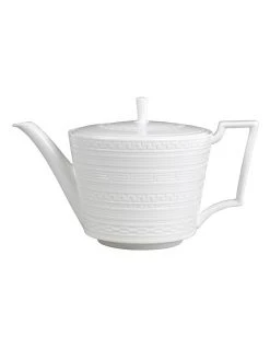 Hot Sale ⭐ Wedgwood Intaglio 1L Teapot White 😉