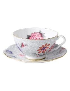 Best Pirce 🎉 Wedgwood CuckooTeacup & Saucer Green 👍