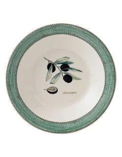 Cheapest 🥰 Wedgwood Sarah's Garden 28cm Pasta Bowl Green ✔️