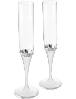 Best deal 👏 Wedgwood Vera Wang Infinity Set of 2 Flute 🎁