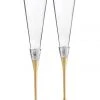 Best Sale ✔️ Wedgwood Vera Wang With Love Set of 2 Flute 😀