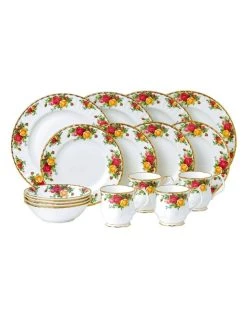 Hot Sale ❤️ Royal Albert Old Country Roses 20 Piece Dinner Set ✨