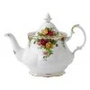 New 🥰 Royal Albert Old Country Roses Teapot Sugar & Creamer White ✨