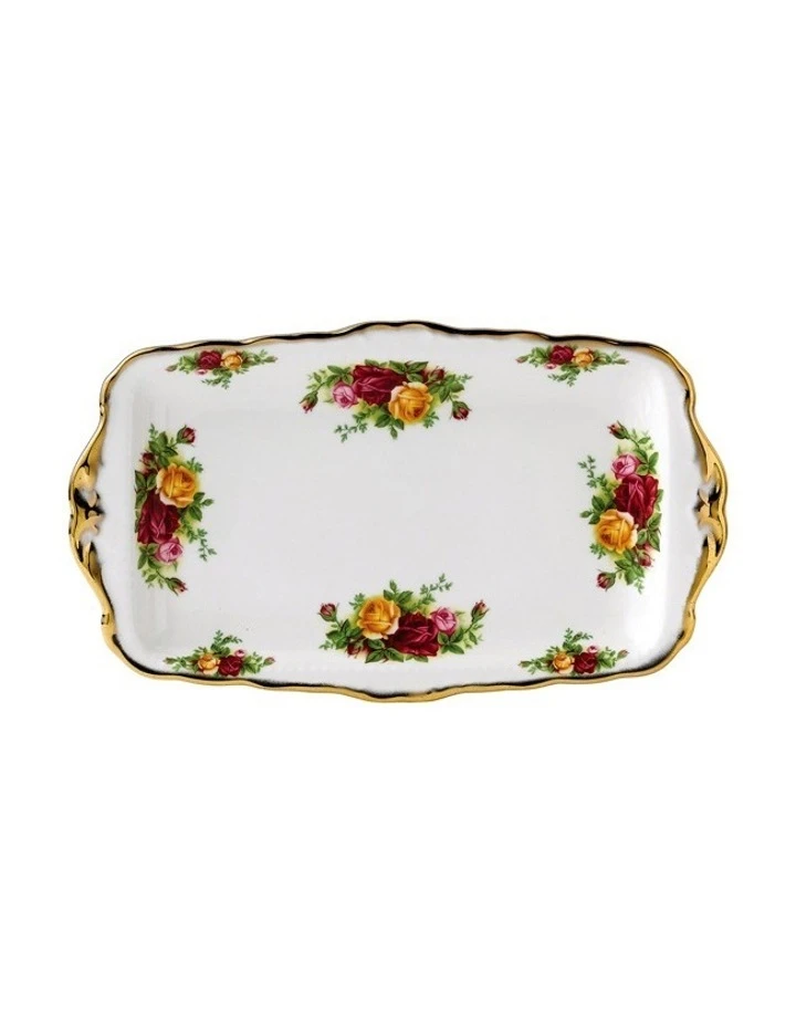 Brand new 🌟 Royal Albert Old Country Roses Sandwich Tray 😀 1 Brand new 🌟 Royal Albert Old Country Roses Sandwich Tray 😀