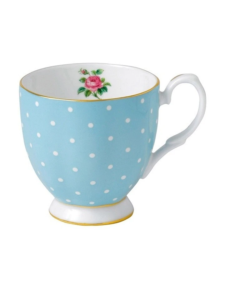 Cheap ๐คฉ Royal Albert Polka Blue 300ml Vintage Mug Light Blue ๐ 1 Cheap ๐คฉ Royal Albert Polka Blue 300ml Vintage Mug Light Blue ๐