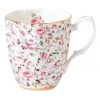 Cheapest 🎉 Royal Albert Rose Confetti 400ml Vintage Mug Pink/Purple ❤️