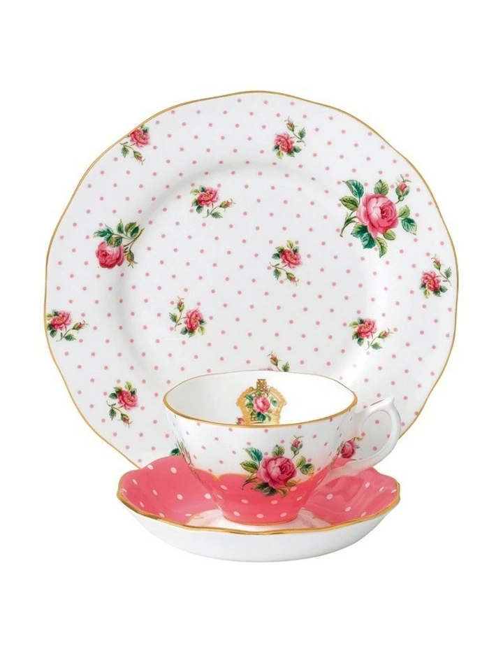 Hot Sale ๐ Royal Albert Cheeky Pink Teacup Saucer & Plate White ๐ 1 Hot Sale ๐ Royal Albert Cheeky Pink Teacup Saucer & Plate White ๐