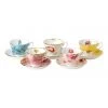 Cheap 😍 Royal Albert 100 Years Teacups & Saucers 1950 90S Set of 5 🎉