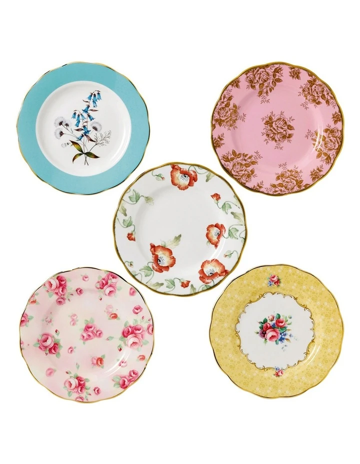 Hot Sale โค๏ธ Royal Albert 100 Years 20cm Set of 5 1950 1990s Plates ๐ฅ 1 Hot Sale โค๏ธ Royal Albert 100 Years 20cm Set of 5 1950 1990s Plates ๐ฅ