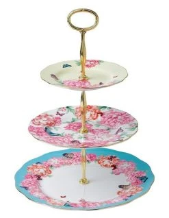 Outlet 😍 Royal Albert Miranda Kerr 3 Tier Cake Stand 🧨