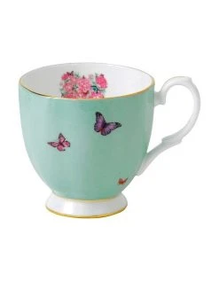 Flash Sale 🔥 Royal Albert Miranda Kerr Blessing 300ml Mug Teal ✔️