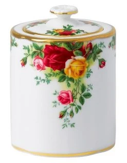 Buy 😉 Royal Albert Old Country Roses Tea Caddy 👍