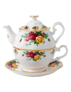 Outlet 🔥 Royal Albert Old Country Roses Tea For One ⭐
