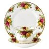 New 🧨 Royal Albert Old Country Roses Cup Saucer & Plate Set ✨