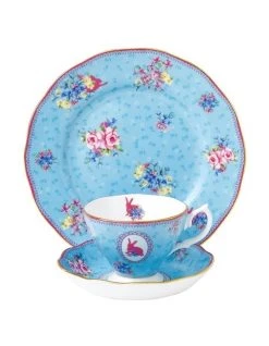 Wholesale ❤️ Royal Albert Candy Honey Bunny Cup Saucer & Plate Set 💯