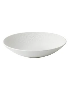Outlet ❤️ Wedgwood Gio 23cm Pasta Bowl White 🎁