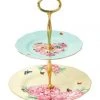Best deal ✔️ Royal Albert Miranda Kerr 2 Tier Cake Stand Yellow/Blue 😉