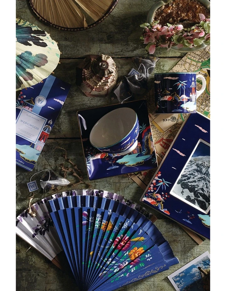 Hot Sale ๐ Wedgwood Wonderlust Blue Pagoda 300ml Mug Blue โค๏ธ 2 Hot Sale ๐ Wedgwood Wonderlust Blue Pagoda 300ml Mug Blue โค๏ธ - Image 2