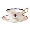 Best deal 🧨 Wedgwood Wonderlust Jasmine Bloom Teacup & Saucer White ⌛