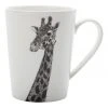 Best Sale 😉 Maxwell & Williams Marini Ferlazzo African Giraffe 450ml Tall Mug Gift Boxed White ⭐