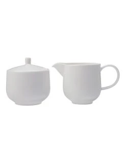 New ✨ Maxwell & Williams Cashmere Sugar & Creamer Set Gift Boxed White 😉