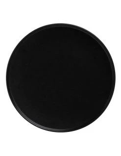 Best Pirce ✨ Maxwell & Williams Caviar 24.5cm High Rim Plate Black ⌛ -Savor Home Store 550452790 1 1 720x928
