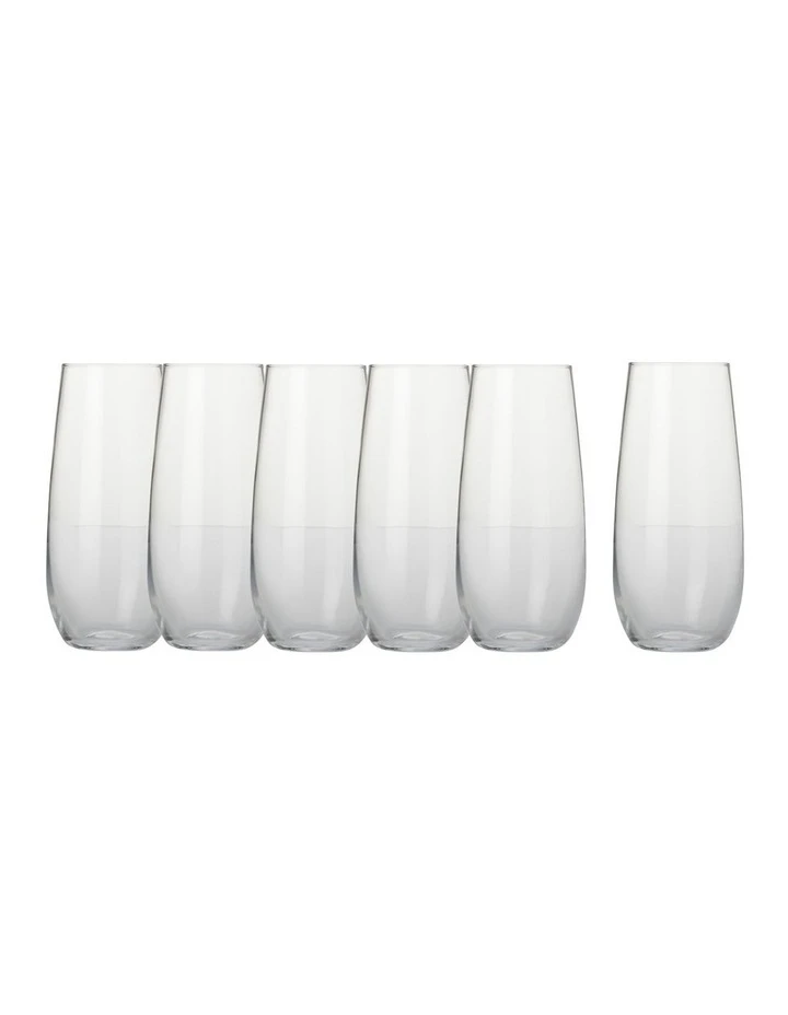 Brand new โจ Maxwell & Williams Mansion Set of 6 230ml Stemless Flute ๐ 1 Brand new โจ Maxwell & Williams Mansion Set of 6 230ml Stemless Flute ๐