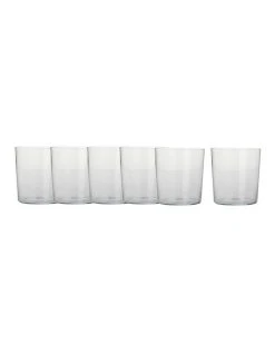Budget ⭐ Maxwell & Williams Mansion Set Of 6 350ml Tumbler Gift Boxed ✔️
