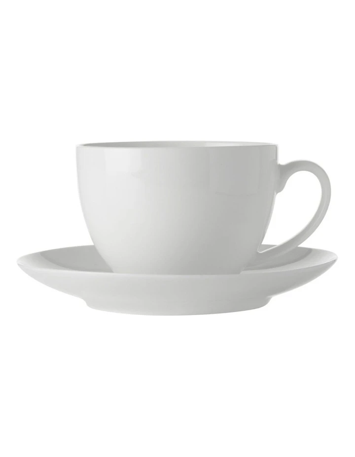 Hot Sale ⌛ Maxwell & Williams White Basics 280ml Cup & Saucer ✔️ 1 Hot Sale ⌛ Maxwell & Williams White Basics 280ml Cup & Saucer ✔️