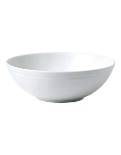 Promo 😀 Wedgwood Jasper Conran Strata 17cm Cereal Bowl White ✔️